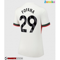 Ženske Nogometnih dresov Chelsea Wesley Fofana #29 Gostujoči 2025-26 Kratki rokavi